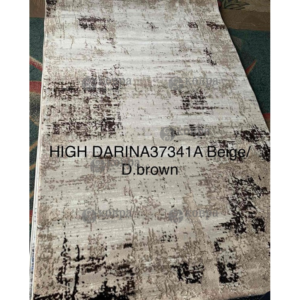 Ковер High Darina 37341A beige d.brown