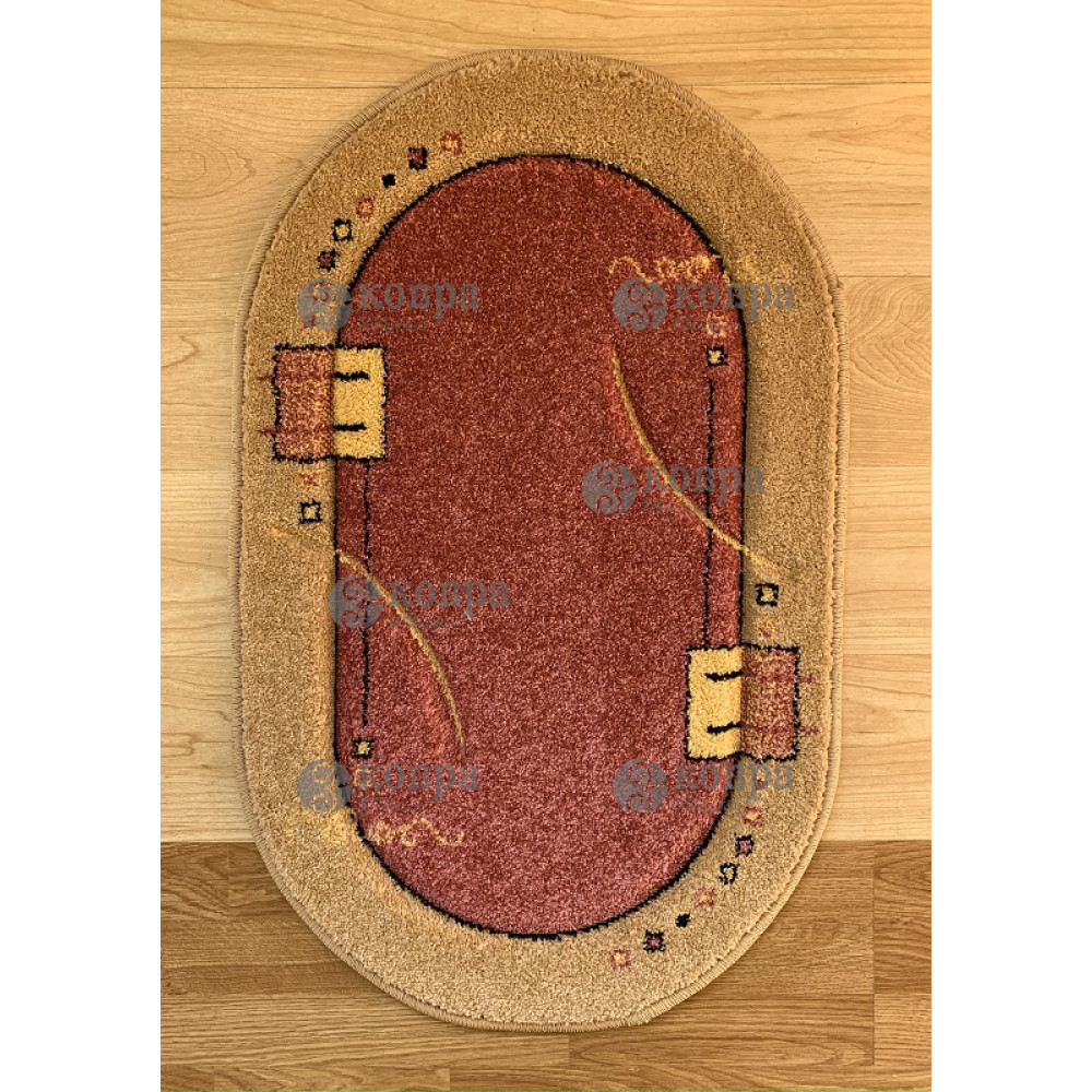 Синтетические ковры Frize Vrezana 3127A (pink) 