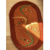 Синтетические ковры Frize Vrezana 7141c (light terracotta) 