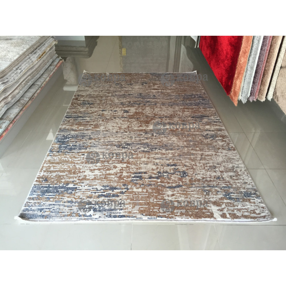 Акрилові килими ELITRA W7079 (d.blue/d.orange) 