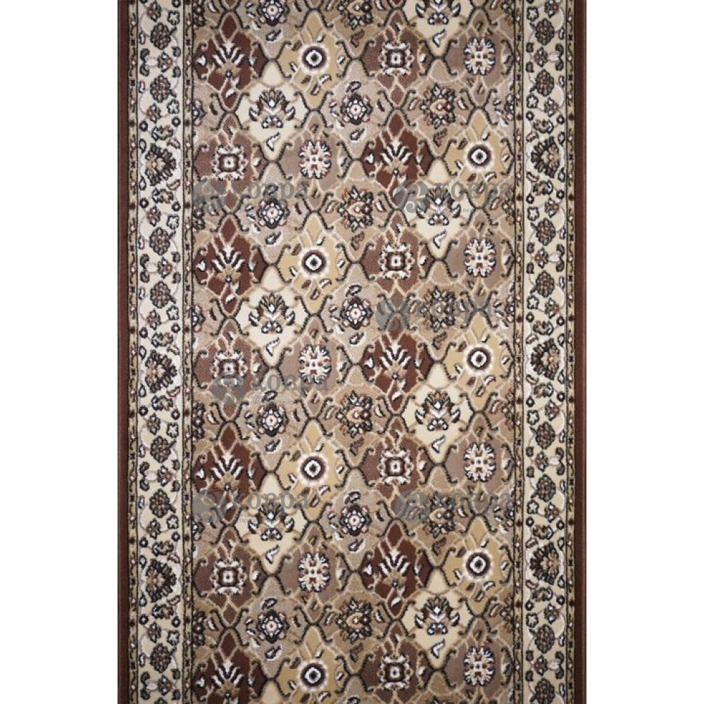 Синтетические дорожки ALMIRA 2348d (krem-choko) 