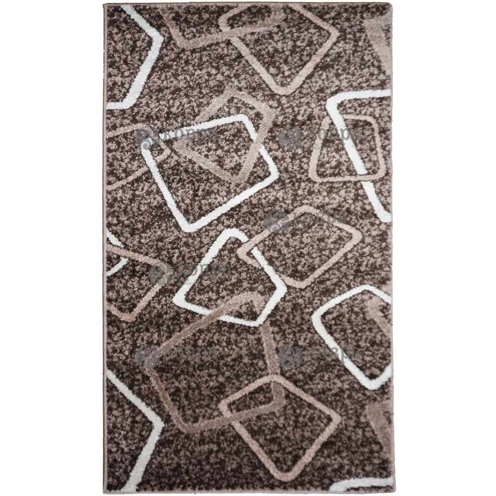 Синтетичні килимові доріжки CAMINO 02589A (visone/d.brown) 