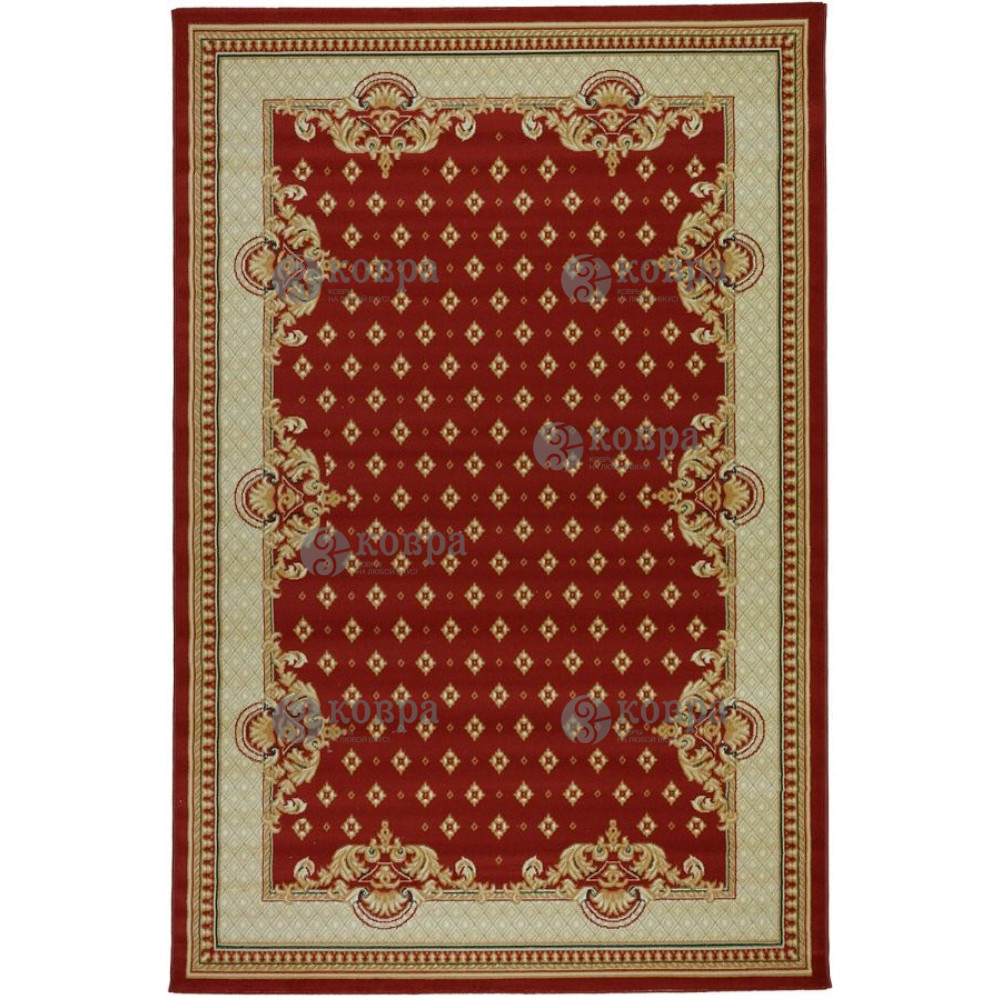 Синтетические ковры ALMIRA 2356 (red-krem) 