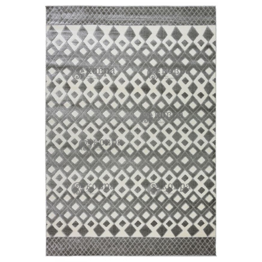 Синтетические ковры CONO 05343A grey 