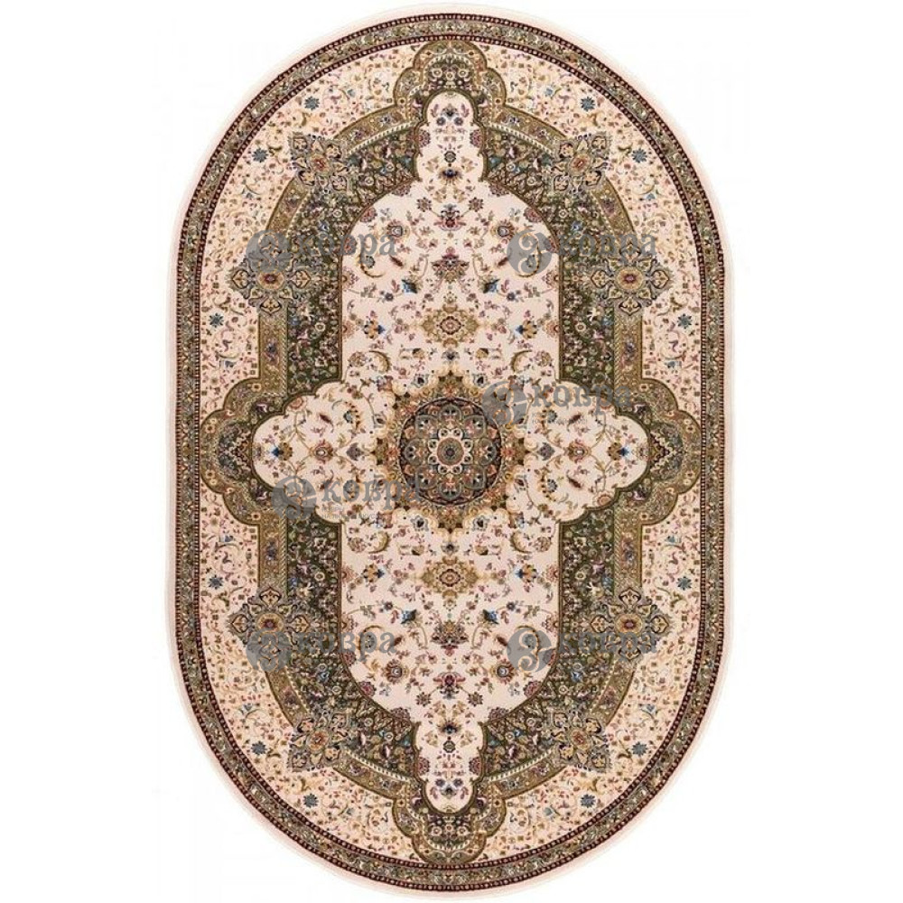 Акриловые ковры KERMAN 0804B oval 