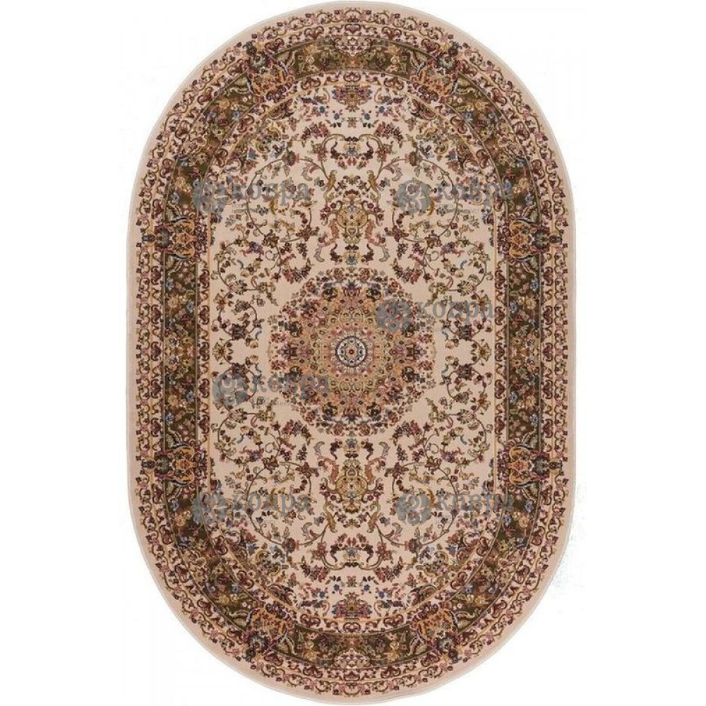 Акриловые ковры KERMAN 0809B oval 
