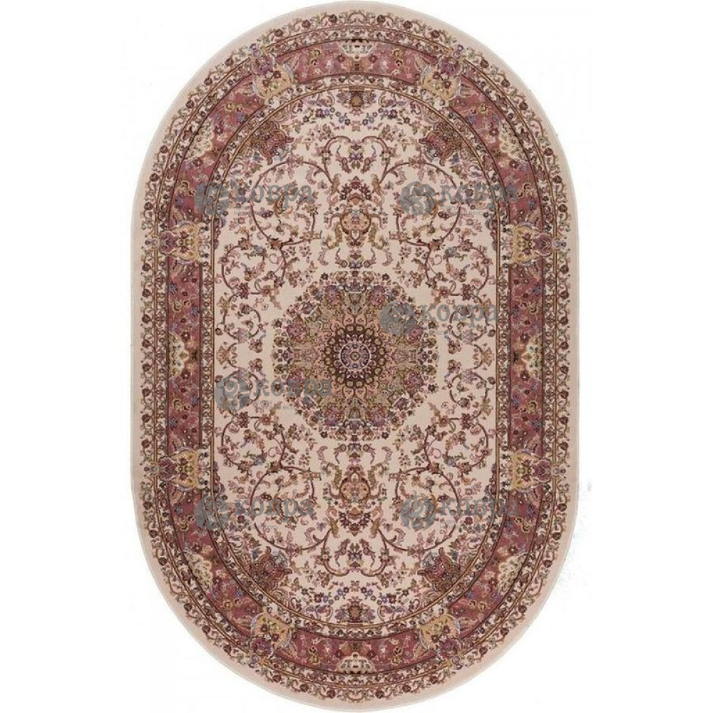 Акриловые ковры KERMAN 0809C oval 