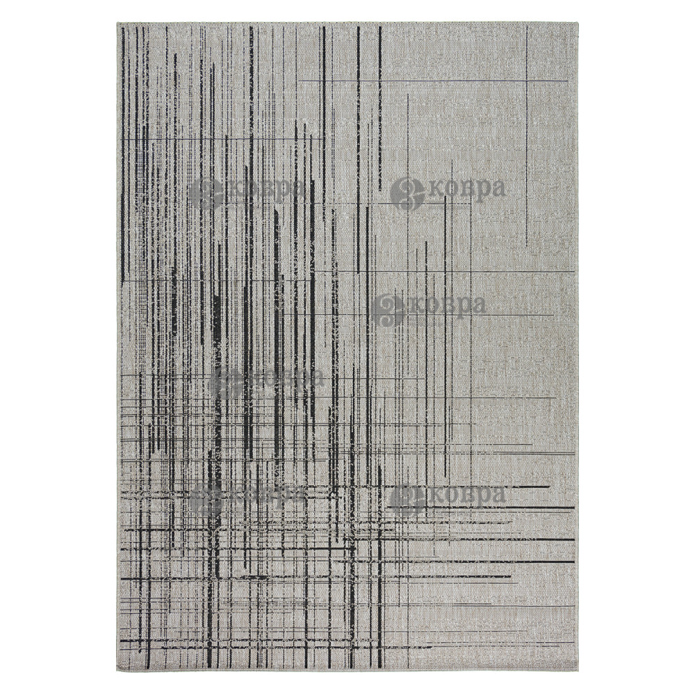 Безворсові килими NATURA 20488 (silver/black) 