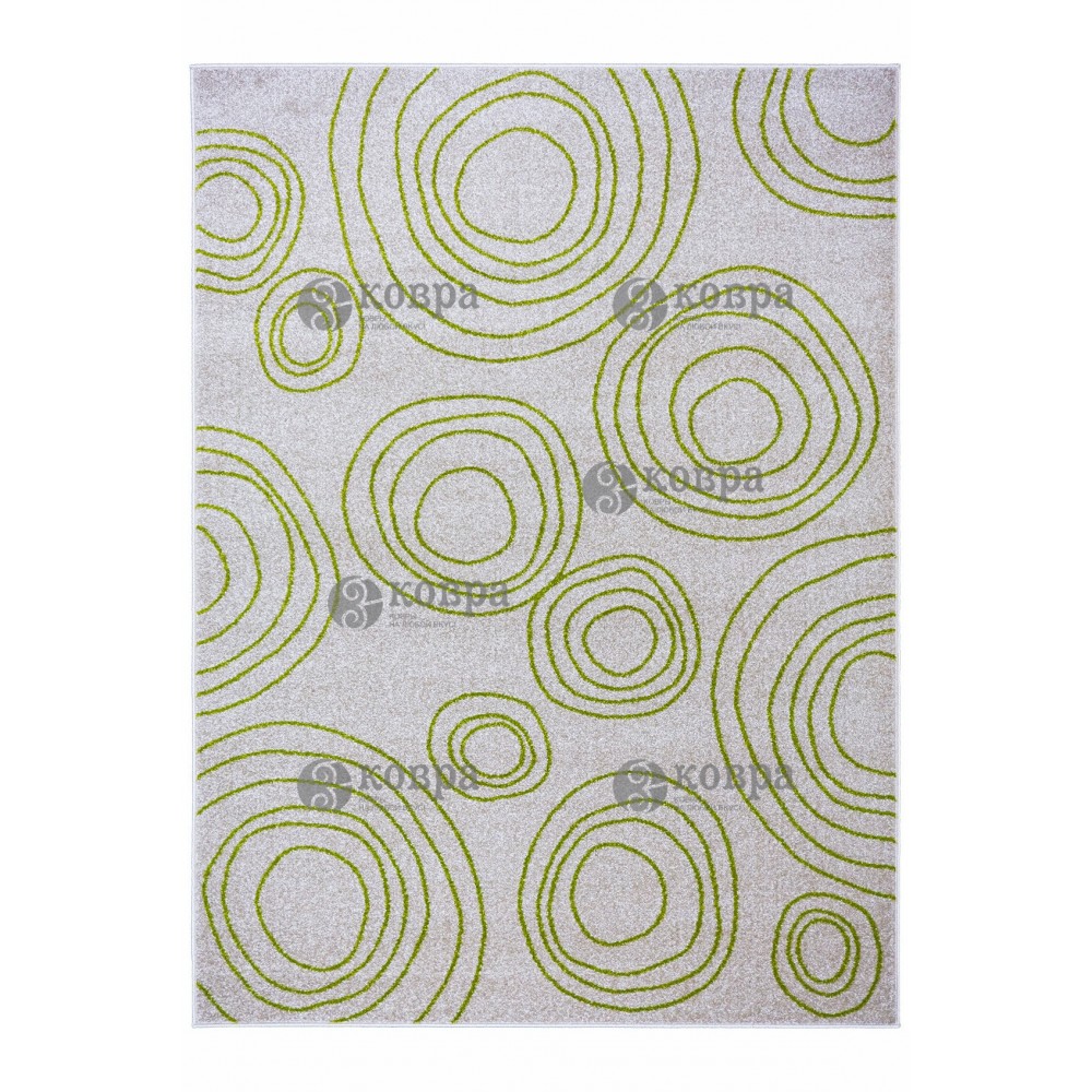 Синтетические ковры OPTIMA 78022 (ivory-green) 