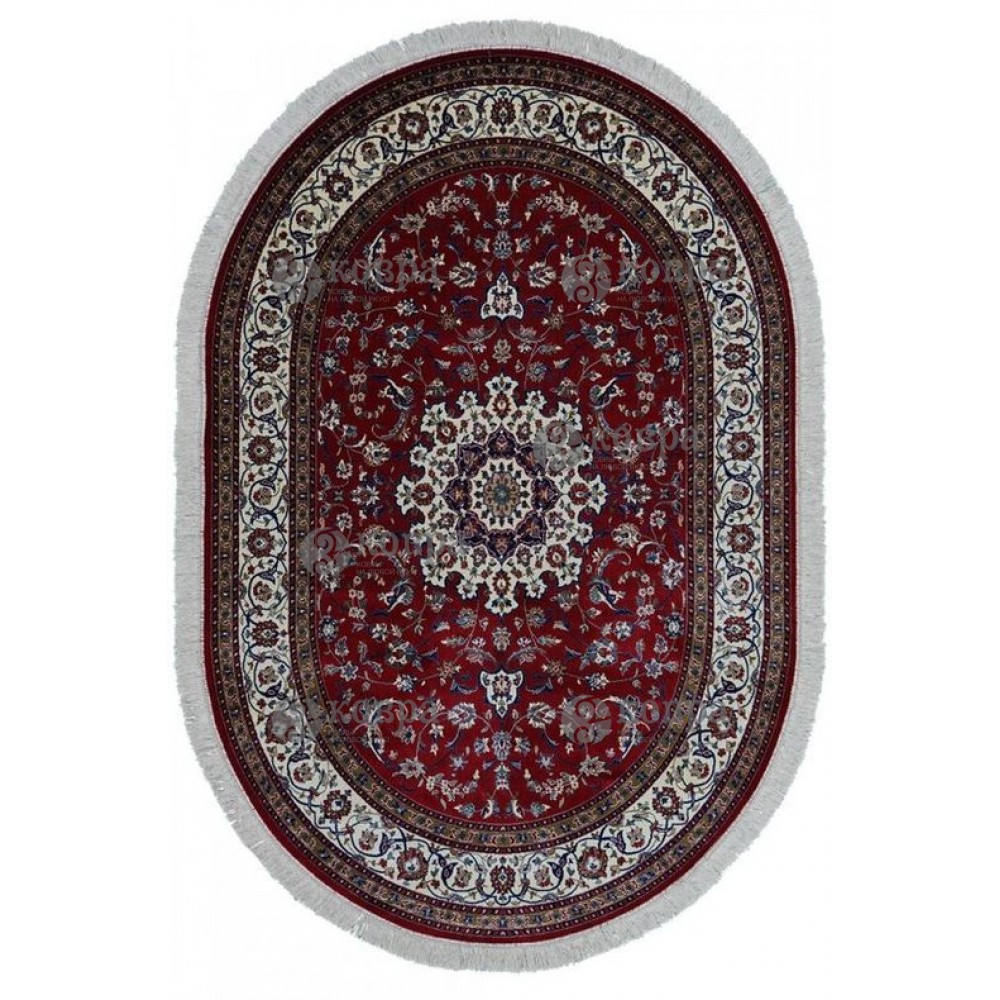 Ковры из вискозы SPIRIT 12815 (red) oval 