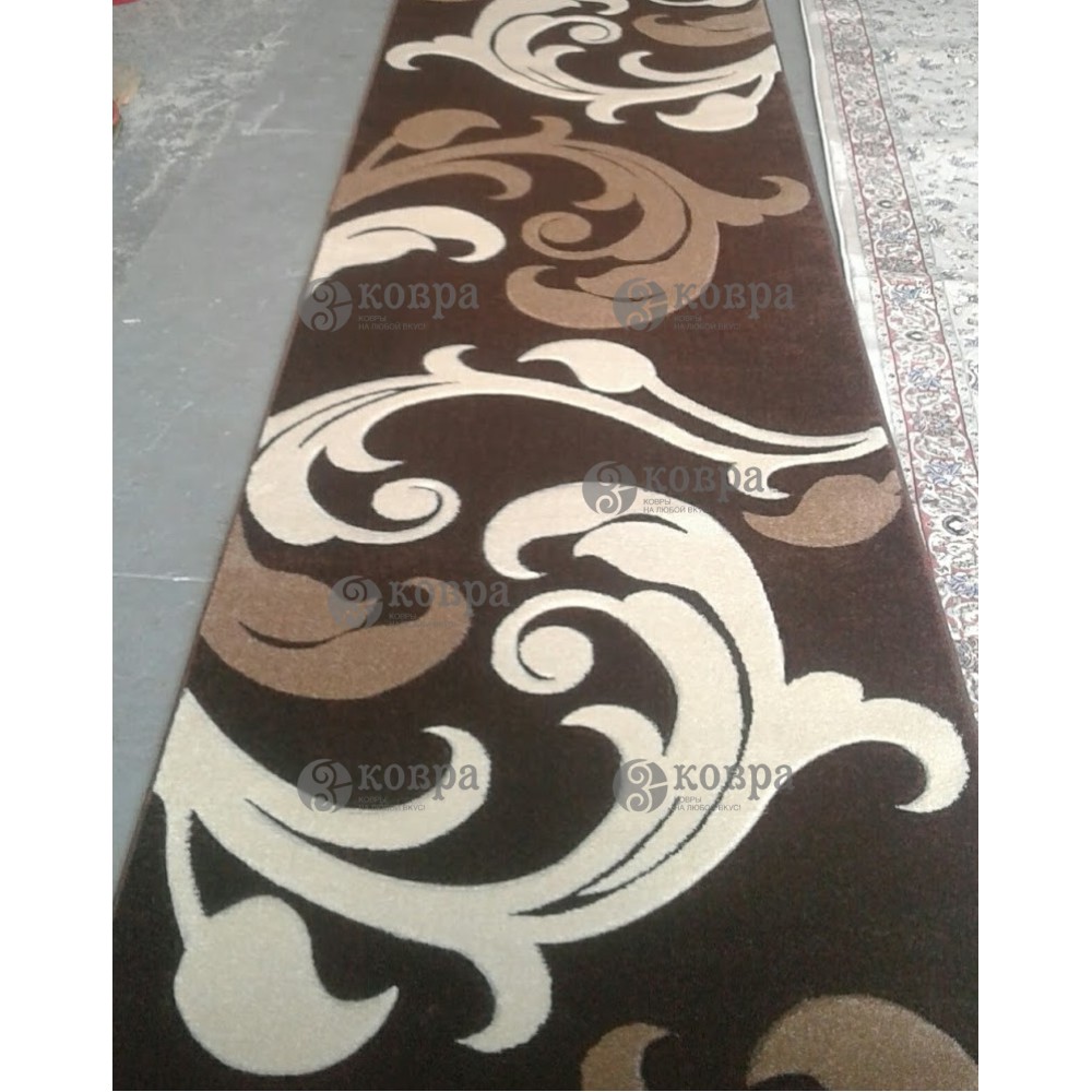 Синтетичні килимові доріжки Legenda 0313 (br) 