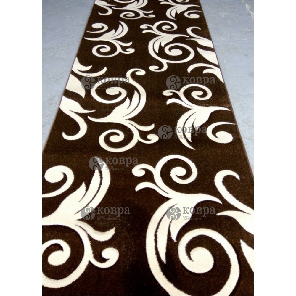 Синтетичні килимові доріжки Legenda 0391 (br) 