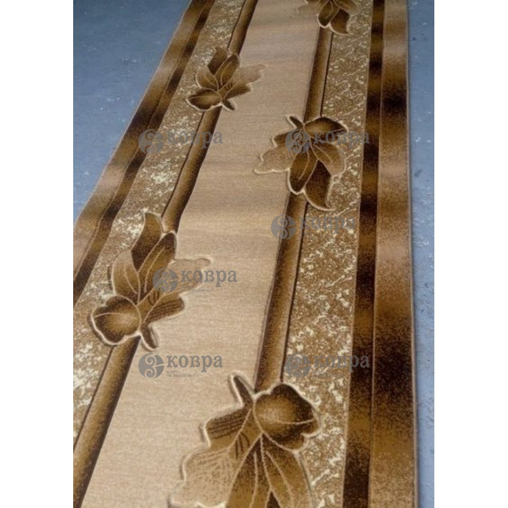 Синтетичні килимові доріжки LILIYA 0557 (bej) 