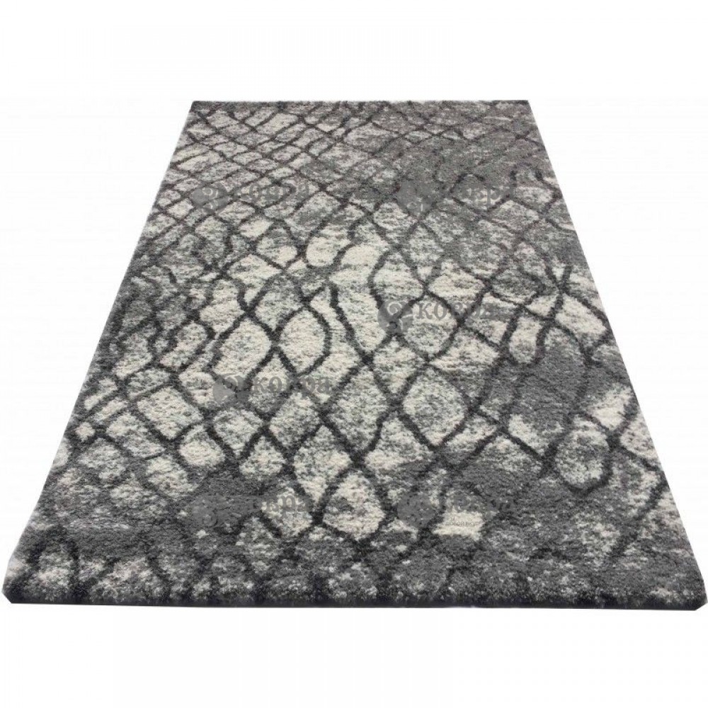 Шагги (ворсистые) MF LOFT 2793A (white/light grey) 