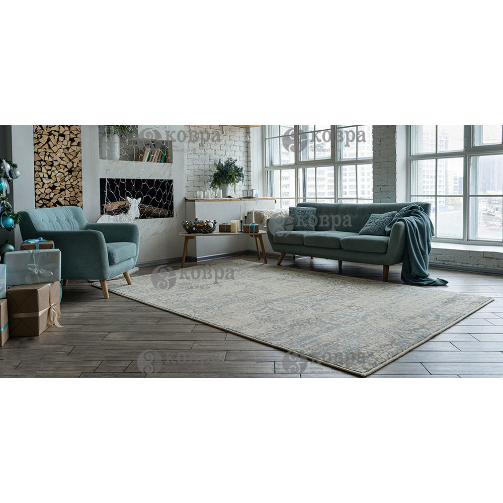 Шерстяные дорожки Damask 726 D 