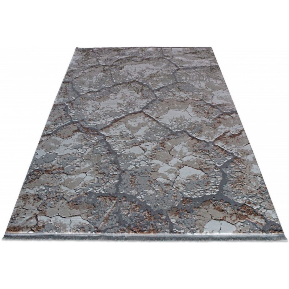 Акриловые ковры NESSA P853A (dark grey/dark grey) 