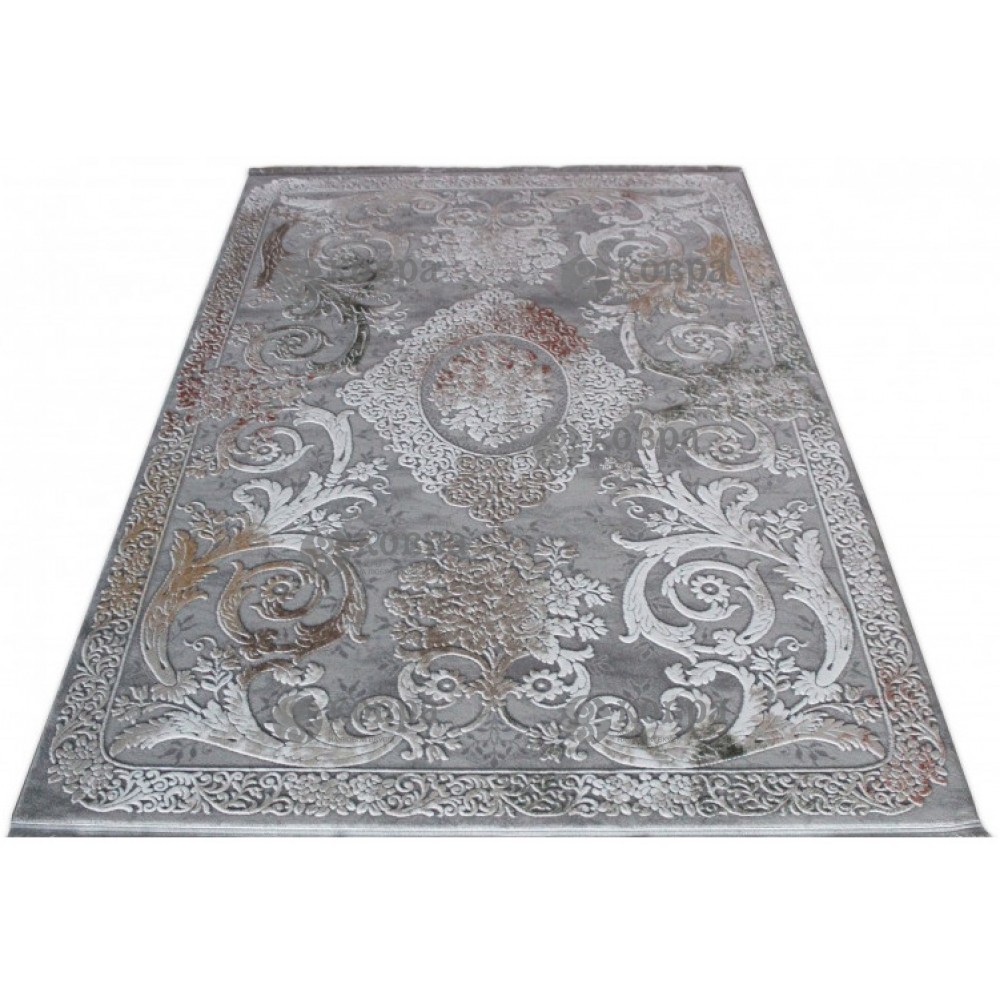 Акриловые ковры NESSA R125A (light grey/light grey) 