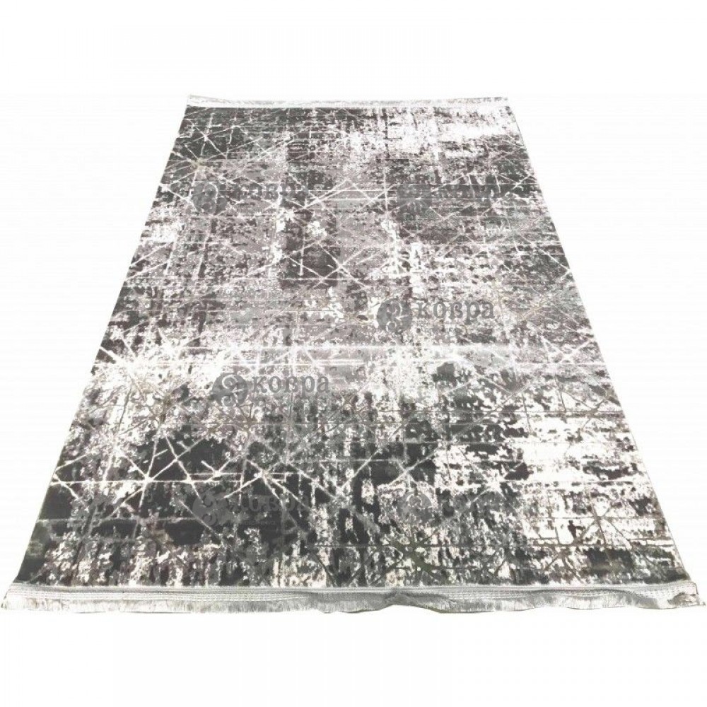 Синтетические ковры NUANS W3223 (d.grey/ivory) 