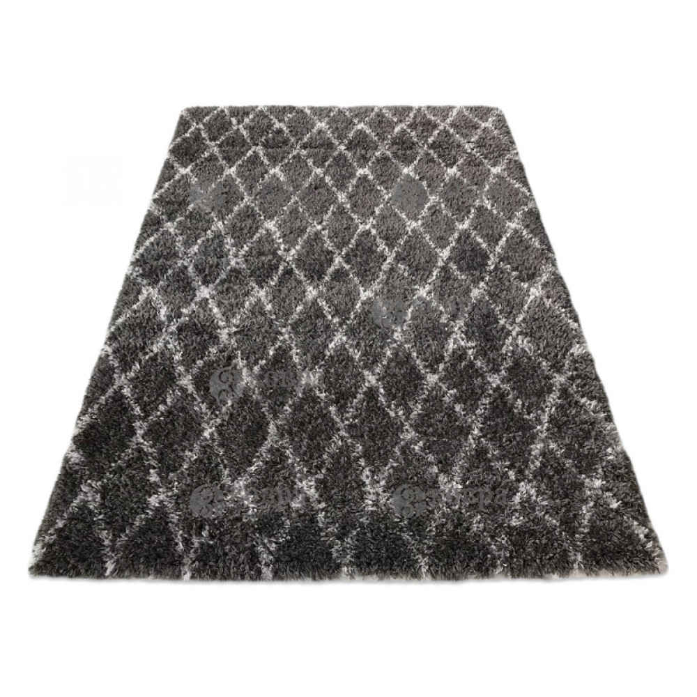 Шагги (ворсистые) QUATTRO 3507A (d.grey/l.grey) 