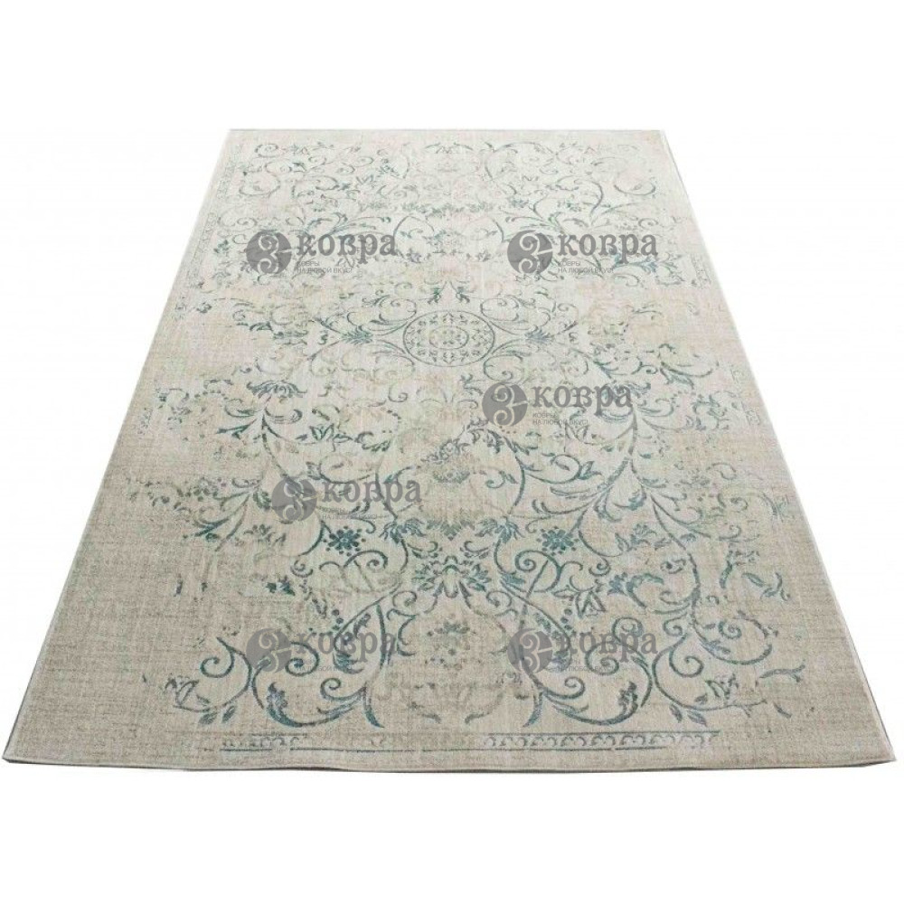 Синтетические ковры VINTAGE SILKY AE42B (p.cream/turquaz) 
