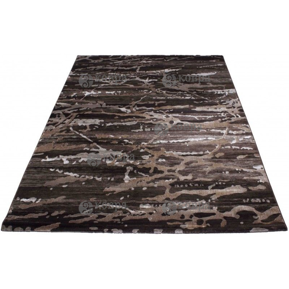 Синтетические ковры VOGUE 9851A (brown/d.brown) 