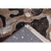 Синтетические ковры VOGUE 9852A (black/d.beige) 